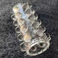 ราคา ข้าวโพด ยางใสยืดหยุ่น ปลอกมุกเสียวๆ ปลอกเพี่มไซร์ ฟรีไซส์ ปลอกเพิ่มความใหญ มุกฝังท่านชาย สินค้าขายดีมาก ปลอกมุกเสียวๆ ปลอกเพี่มไซร์ ข้าวโพด Freesize ยางใสยืดหยุ่น อนุภาคขนาดใหญ่ ชา (16699762102)