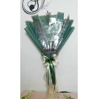 ราคา ช่อแบงก์ ช่อธนบัตร ช่อดอกไม้แห้งใส่แบงก์ ขนาด L 10 30 ใบ เพียงใส่ธนบัตรก็พร้อมใช้งาน (14429477204)