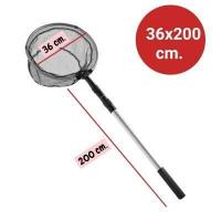 ราคา สวิงตักปลา ที่ตักปลา กระชอนตักปลา ที่ช้อนปลา ที่ช้อนกุ้ง สวิงตักขยะ พร้อมด้ามยืดได้ 3 ระดับ ด้ามจับอลูมิเนียม ส่งจากไทย (9750185028)