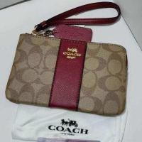 ราคา กระเป๋าคล้องมือ Coach กระเป๋าสตางค์ กระเป๋าใส่เหรียญ กระเป๋าใส่บัตร กระเป๋าตังค์ (15936699874)