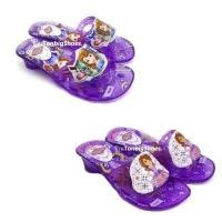 ราคา รองเท้าแก้วมีไฟ รองเท้าเด็กแบบสวมผู้หญิง เจ้าหญิงโซเฟีย ส้นสูงเด็กลิขสิทธิ์แท้100 (16185902176)