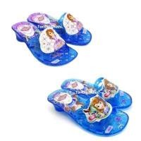 ราคา รองเท้าแก้วมีไฟ รองเท้าเด็กแบบสวมผู้หญิง เจ้าหญิงโซเฟีย ส้นสูงเด็กลิขสิทธิ์แท้100 (16185902179)