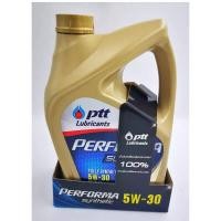 ราคา น้ำมันเครื่อง ปตท PTT Performa Super Synthetic Evotech 4L สังเคราะห์แท้100 เครื่องเบนซิน 0w30 0w40 (16669793853)