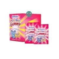 ราคา ยกกล่อง ซองเล็ก 1 กล่อง 12 ซอง Biopharm Gummy Vitamin C Fish Oil Multivitamin Calcium Sugar Free Fiber ไบโอฟาร์ม กัมมี่ เยลลี่ ทุกรส (15686963851)