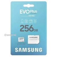 ราคา Samsung EVO Plus Micro SDXC 130MB s เลือกขนาด 64GB 128GB 256GB 512GB with SD Adapter (14902030272)