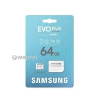 ราคา Samsung EVO Plus Micro SDXC 130MB s เลือกขนาด 64GB 128GB 256GB 512GB with SD Adapter (14902030270)