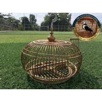 ราคา กรงนกเขาใหญ่ ผลิตจากหวายแท้ อัพเดตใหม่มีแป้นกรง (4404534009)