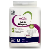 ราคา ทั้งชาย และหญิง YOULI สูดอากาศ ซึมซับได้2000ML ผ้าอ้อมผู้ใหญ่ แบบแปะเทป ผ้าอ้อมบางเฉียบ ผ้าอ้อมผู้ใหญ กันรั่วซึม ผู้สูงอาย M L XL แพมเพิส (9114613582)
