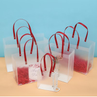 ราคา พร้อมส่ง กระเป๋าใส กระเป๋าพลาสติกใส กระเป๋าถือ PP ใส พร้อมส่งในไทย กระเป๋าพลาสติก แบบสะพายได้ (15033667088)