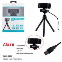 ราคา Webcam OKER A229 ความละเอียด Full HD 1080P (16934096544)