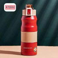 ราคา ขวดน้ำรูปแบบใหม่ความจุขนาดใหญ่ 680ML สแตนเลส 304 สูญญากาศสวิตช์หัวเข็มขัด กระติกน้ำร้อนพกพา เก็บความร้อนได้นาน 48 ชั่วโมง (15829657850)