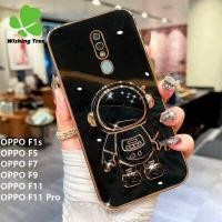 ราคา สำหรับ OPPO F1s OPPO F5 OPPO F7 OPPO F9 OPPO F11 OPPO F11 Pro นักบินอวกาศวงเล็บหรูหราชุบทองนุ่มโทรศัพท์กรณี (15259056170)