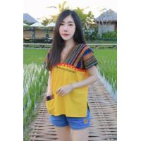 ราคา เสื้อพื้นเมือง เสื้อทรงกระเหรี่ยง เสื้อผ้าฝ้าย (12277850443)