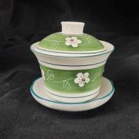 ราคา พร้อมส่ง ถ้วยชา แก้วน้ำชา ถ้วยน้ำชา ถ้วยฮ่องเต้ ถ้วยน้ำถวายพระ ถ้วยชงชาเซรามิกเกรดA ถ้วยมีฝาปิดมีจานรอง 功夫茶具 (14426791684)