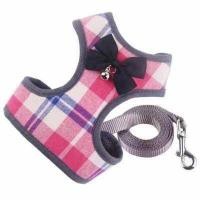 ราคา HOME PET C3 ชุดรัดอกพร้อมสายจูง มีโบว์ มีกระดิ่ง สำหรับน้องหมา สายจูงแมว สายจูงรัดอก เสื้อสายจูง LIFU (7180858316)