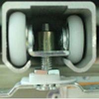 ราคา ล้อบานประตูเลื่อน รุ่น 4 ล้อรางแขวน ล้อบน ใช้กับรางขนาด 1 6 นิ้ว ราคาต่อ 1 ตัว (408394666)