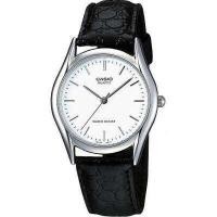 ราคา Casio นาฬิกาข้อมือผู้ชาย สายหนังแท้ รุ่น MTP 1094 ของแท้ รับประกัน 1 ปี (369039442)