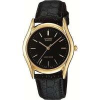 ราคา Casio นาฬิกาข้อมือผู้ชาย สายหนังแท้ รุ่น MTP 1094 ของแท้ รับประกัน 1 ปี (369039443)