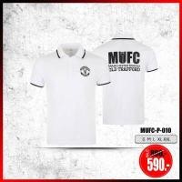 ราคา เสื้อโปโล ลิขสิทธิ์แท้ แมนยู Man U ชาย รุ่น MUFC 010 ดำ เทา แดง (16538036337)