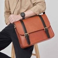 ราคา ZETTINO กระเป๋าสะพายหนังแท้ l Mini Messenger bag (7232922853)