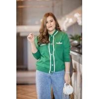 ราคา SH77 เสื้อไหมพรม มี 4 สี ฟ้า ดำ ส้ม เขียว เสื้อผ้าพลัสไซส์ Plussize fashion ชุดคนอ้วน แฟชั่นสาวอวบ (16202294252)