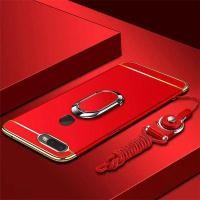 ราคา LANLIN เคสโทรศัพท์ OPPO R15 Pro R15 เคสโทรศัพท์หนัง TPU นิ่มบางหรูหราลายกันกระแทกยางเคสบั๊มเปอร์ฝาหลังสำหรับ OPPO R15 Pro พร้อมห่วงตั้งฟรีและสาย (14854114984)