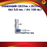 ราคา ฉากอลูมิเนียมเส้น ฉากข้อต่อ5 8นิ้ว x 1นิ้ว 1นิ้ว 2 นิ้ว ฉากข้อต่อกระทุ้งหยัก 1 2นิ้ว 2นิ้ว ยาว 100 ซม (16536628810)