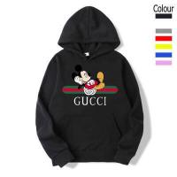 ราคา เสื้อฮู้ดเสื้อกันหนาว เสื้อกันหนาว เสื้อแขนยาว ลายเเฟชั่นการ์ตูนสุตฮิต ผ้าสำลี ลายมิ้กกี้GUCCI 108 (5196066357)