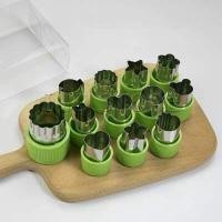 ราคา INS ไม่เจ็บมือ แม่พิมพ์ลายนูนบิสกิต พิมพ์กดผักผลไม้ กดคุ้กกี้ แม่พิมพ์กดผัก แม่พิมพ์ทำขนม Biscuit embossing mold (11741772224)