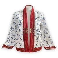 ราคา ผลิตในไทย เสื้อคลุมผ้าฝ้ายสไตล์พื้นเมืองแขนยาว มีไซส์ 42 46 (12047824666)