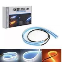 ราคา 2เส้น ไฟเดย์ไลท์ พร้อมไฟเลี้ยว แบบวิ่ง30 45 60ซม Ultrafine รถยนต์ DRL LED กลางวันไฟตัดหมอก ไฟตัดหมอก (15676458702)