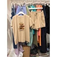 ราคา YIYI SHOP ชุดลำลองแฟชั่นผู้หญิง ชุดเซต 2ชิ้น เสื้อแขนสั้น กางเกงขาสั้น ลายหมี น่ารัก สไตส์เกาหลี (8904788281)