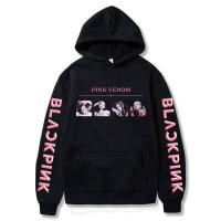 ราคา เสื้อกันหนาวมีฮู้ดแฟนโลโก้ BLACKPINK (16203128636)
