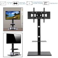 ราคา ขาตั้งทีวี แบบตั้งพื้น TV Stand ขาตั้งทีวี แบบเคลื่อนที่ได้ พร้อมชั้นวาง รองรับจอขนาด32 65 ฐานเป็นเหล็ก เหล็กหนา รับน้ำหนักได้มากถึง30กิโล (13585232488)