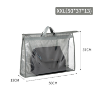 ราคา ถุงเก็บกระเป๋าPVC โปร่งใส กระเป๋ากันฝุ่น ที่เก็บกระเป๋า ถุงกันฝุ่นกระเป๋า ถุงใส่กระเป๋า กันฝุ่น ความชื้น Hanging Protection Storage Bag (16930021931)