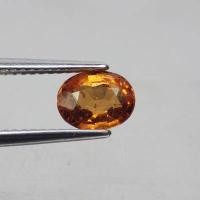 ราคา พลอย โกเมน สีส้ม สเปสซาไทท์ การ์เน็ต ธรรมชาติ ดิบ แท้ Unheated Natural Spessartite Garnet หนัก 1 37 กะรัต (16422663596)