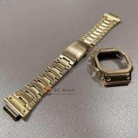 ราคา สำหรับ DW5600 DW5610ชุดเคสโลหะกรอบสายรัดสแตนเลสสำหรับ Casiไม้โอ๊ค G SHOCK อุปกรณ์เปลี่ยนเคสสำหรับ GW B5600 GWM5610 G 5600e (14118395361)