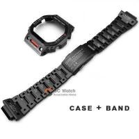 ราคา สำหรับ DW5600 DW5610ชุดเคสโลหะกรอบสายรัดสแตนเลสสำหรับ Casiไม้โอ๊ค G SHOCK อุปกรณ์เปลี่ยนเคสสำหรับ GW B5600 GWM5610 G 5600e (14118395363)