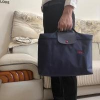 ราคา 100 ของแท้ longchamp official store 2182 แท้ Le Pliage Club กระเป๋าใส่เอกสารกระเป๋าสตรีและกระเป๋าเดินทางแล็ปท็อปกระเป๋าเอกสารขนา ด 37 28 8ซม (10602053635)