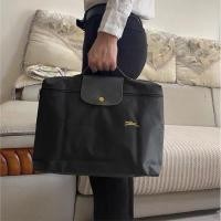 ราคา 100 ของแท้ longchamp official store 2182 แท้ Le Pliage Club กระเป๋าใส่เอกสารกระเป๋าสตรีและกระเป๋าเดินทางแล็ปท็อปกระเป๋าเอกสารขนา ด 37 28 8ซม (10602053633)