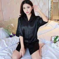 ราคา ชุดนอนกระโปรงผ้าซาติน ชุดนอนเดรส สีพื้น กระโปรง แขนสั้น ฤดูร้อน ผ้านิ่มลื่น เย็นสบาย ใส่นอนสบาย สินค้าพร้อมส่ง (11175343674)