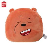ราคา MINISO หมอนผ้าห่ม We bare bears Blanket (7205558206)