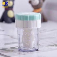 ราคา เครื่องล้างคอนแทคเลนส์ แบบมือหมุน ที่ล้างคอนแทคเลนส์ แบบพกพา contact lens cleaner เครื่องล้างคอนแทคเลนส์ลายน่ารักๆ คอนแทค เลนส์ มี4สี ให้เลือก (13054197949)