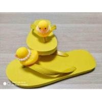 ราคา รองเท้าแตะผู้หญิงแบบหนีบ รองเท้าแตะติดเป็ด รองเท้าแตะหูคีบ (16323529571)