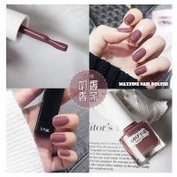 ราคา ชุดที่ 3 สีใหม่ พร้อมส่ง สีทาเล็บ ยาทาเล็บ กึ่งเจล ไม่อบ ไม่ต้องอบ ลอกได้ โทนชมพู ม่วง นู้ดกลิตเตอร์ (9988145221)