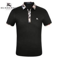 ราคา Burberry เสื้อเชิ้ตโปโลผู้ชาย เสื้อโปโลแขนสั้นคอตั้งลายสก็อตคลาสสิกผ้าฝ้าย100 นุ่ม (10525163119)