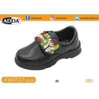ราคา ปี2565 ADDA 41A17 รองเท้านักเรียนอนุบาลชายสีดำ ลายการ์ตูน Ben10 เบ็นเท็น รองเท้านักเรียนหนังดำ รองเท้านักเรียนแอดด้า (12812990157)