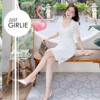 ราคา เดรสขาว ชุดขาว สีขาว ชุดเดรสขาว เดรสไปวัด เดรสออกงาน ชุดกระโปรงผู้หญิง เดรสลูกไม้ ลูกไม้ขาวเดรสยาว เชตสีขาวรอสินค้า4 5วัน (14919024059)