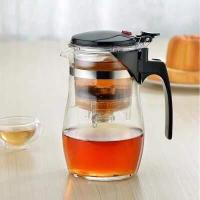 ราคา กาน้ำชา Tea pot กาชงชา แบบกด กากรองชาแก้ว ขนาด 500ml 750ml 900ml 1000ml (1399530667)