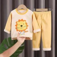 ราคา Kidssaurus ชุดนอนเด็ก ชุดนอนเด็กแขนยาวขายาว ชุดนอนเด็กผ้าสำลี (15914110858)